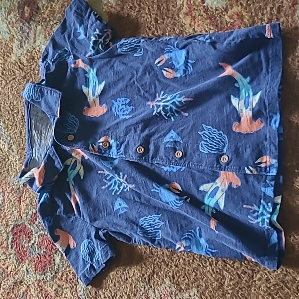 Carter's Boys sz 8 Button Up Polo